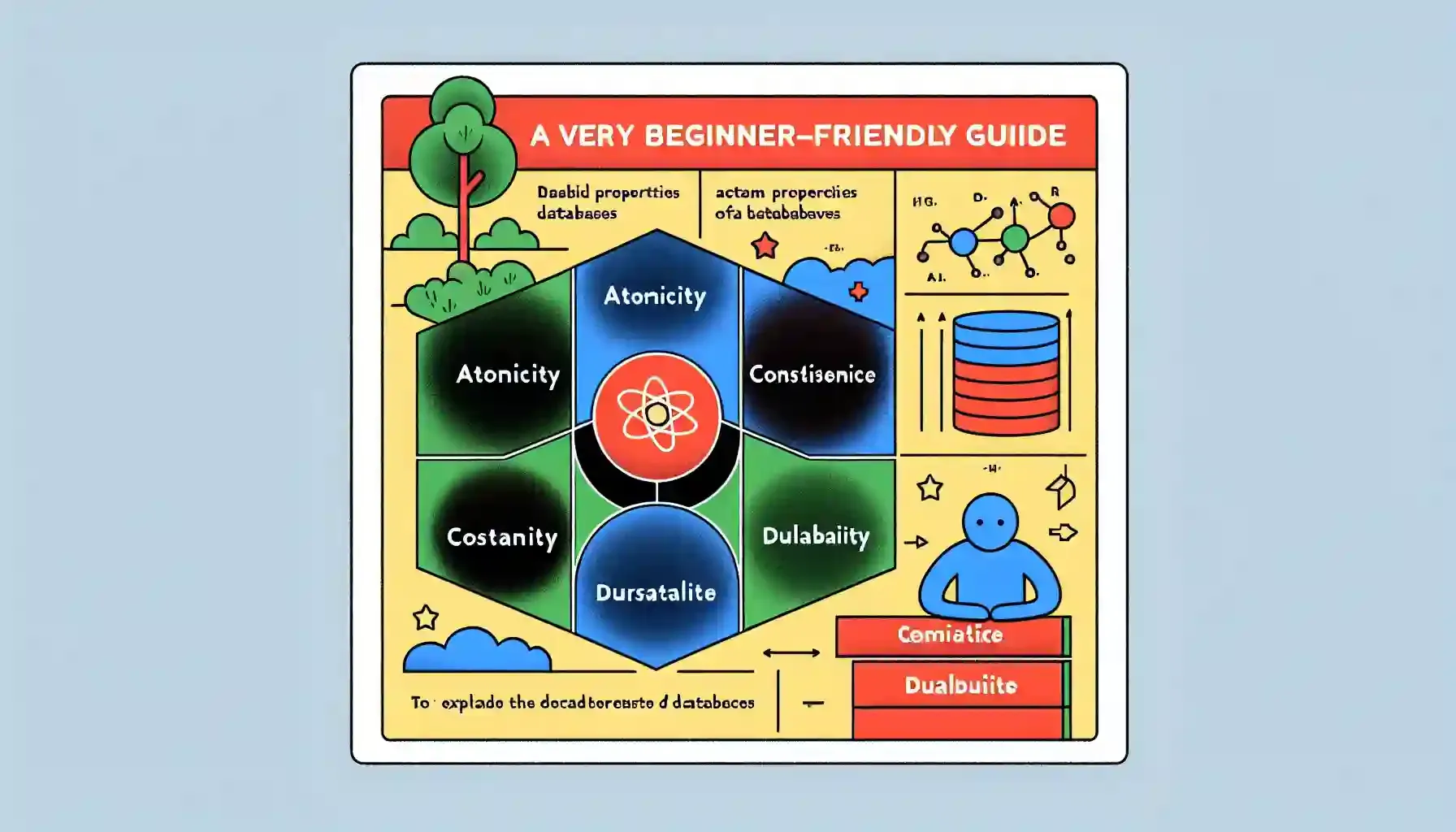 データベースのACIDとは何か、初心者にもわかりやすく解説します。Atomicity（原子性）、Consistency（一貫性）、Isolation（独立性）、Durability（耐久性）の4つの特性について、具体例を交えて説明。RailsでのACIDの実現方法や、実践的な演習課題、キャリアへの活かし方などもご紹介します。