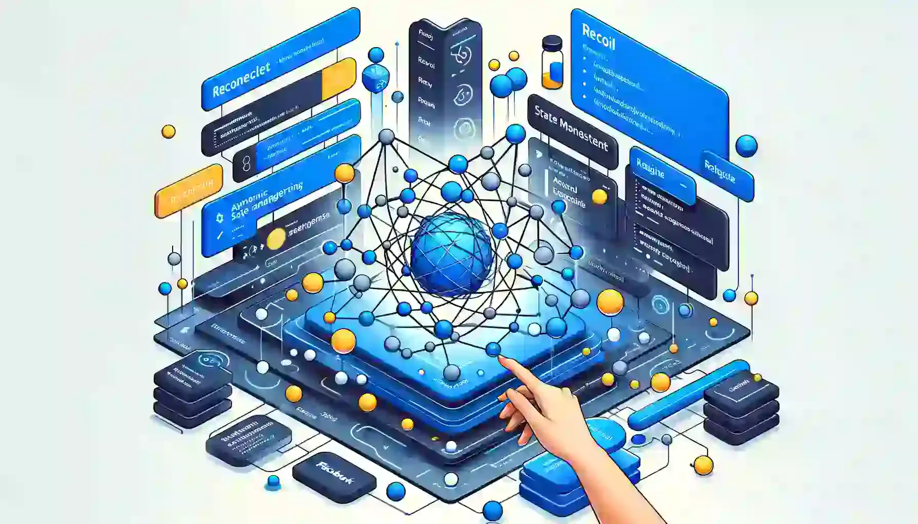 Recoilは、Facebookが開発したReact向けのステート管理ライブラリです。コンポーネント指向のステート管理、非同期データの扱い、状態の永続化、デバッグツールなどの特徴があります。この記事では、Recoilの概要、ライフサイクル、利用方法、ユースケースについて、サンプルコードやフローチャートを交えながら詳しく解説します。Recoilを使いこなすことで、Reactアプリケーションのステート管理を効率的に行うことができます。