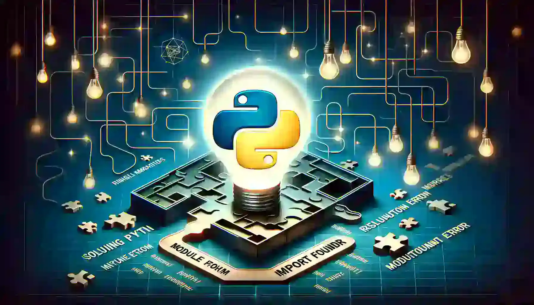 Pythonでモジュールをインポートする際に発生するModuleNotFoundErrorの原因と解決方法を詳しく解説します。Pythonのパスの設定、モジュールのインストール、モジュール名の確認など、エラーを解消するための具体的な手順を説明し、モジュールを扱う際のベストプラクティスも紹介します。この記事を読むことで、Pythonのモジュールを効果的に管理し、コードの品質を高めることができます